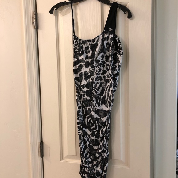 Zebra print party dress - Picture 2 of 2